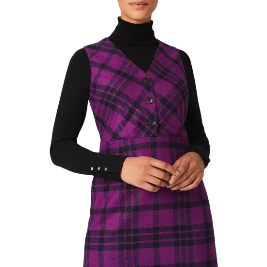 Best Sale π HOBBS LONDON Mary π Dress Purple Multi π - Image 3