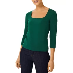 Best deal 👏 HOBBS LONDON Debbie Top Forest Green 🔔