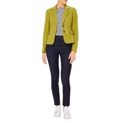 Buy ✨ HOBBS LONDON Hackness Wool Blazer Lime Green ⌛