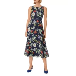 Top 10 💯 HOBBS LONDON Carly 👗 Dress Black/pink 🥰