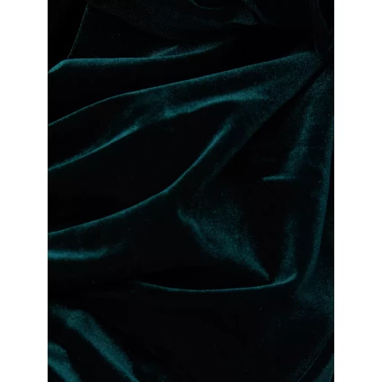 Budget π HOBBS LONDON Hatty Velvet Button Front π Dress Dark Green π - Image 5