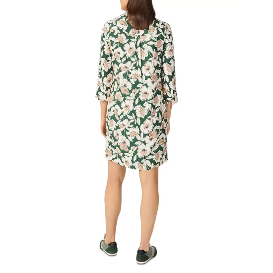 Coupon 𧨠HOBBS LONDON Marea Printed Tunic π Dress Green Multi π€© - Image 2