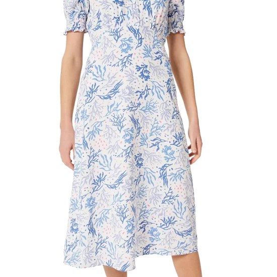 Best Sale π HOBBS LONDON Elora Printed π Shirt π Dress Ivory Multi π - Image 5