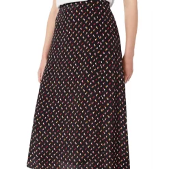 Budget 🎁 HOBBS LONDON Annette 👗 Skirt Black Multi 💯
