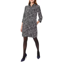 Cheap 😀 HOBBS LONDON Marciella 👕 Shirt 👗 Dress Navy Ivory ❤️