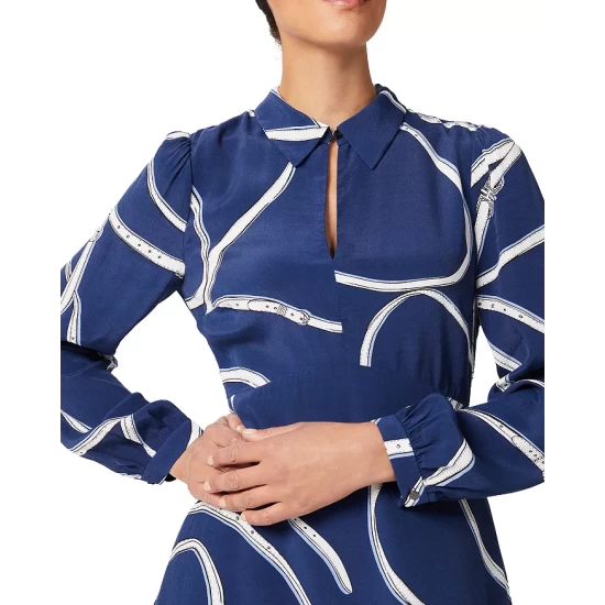 Best reviews of π₯° HOBBS LONDON Brea Tunic π Dress Deep Blue βοΈ - Image 3