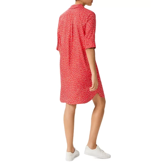 Cheap π HOBBS LONDON Marciella Printed π Dress Pink Orange π - Image 2