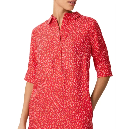 Cheap π HOBBS LONDON Marciella Printed π Dress Pink Orange π - Image 4