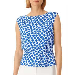 Brand new ✨ HOBBS LONDON Magda Top Cobalt/white 🔔
