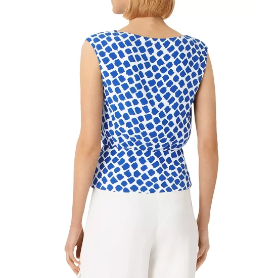 Brand new β¨ HOBBS LONDON Magda Top Cobalt/white π - Image 2