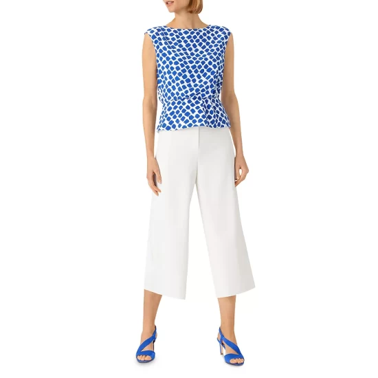 Brand new β¨ HOBBS LONDON Magda Top Cobalt/white π - Image 3