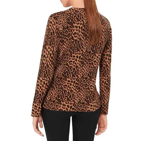 Flash Sale π HOBBS LONDON Pamela Leopard Print Sweater Camel/black π - Image 2