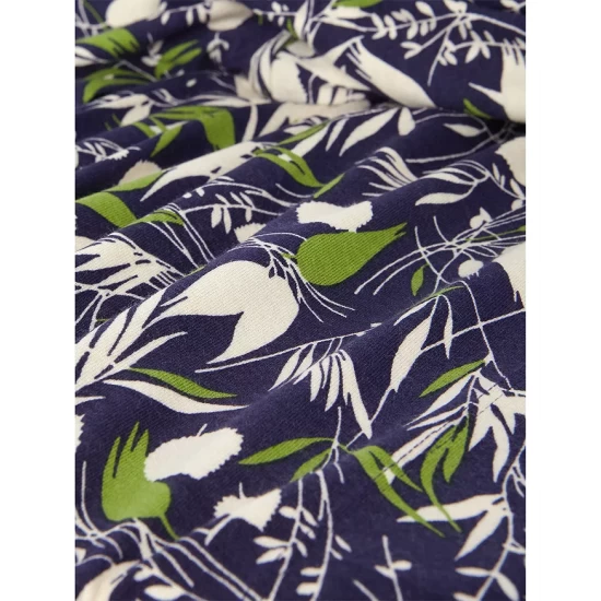 Cheapest βοΈ HOBBS LONDON Nadia Fold Front π Dress Navy Multi π€© - Image 6