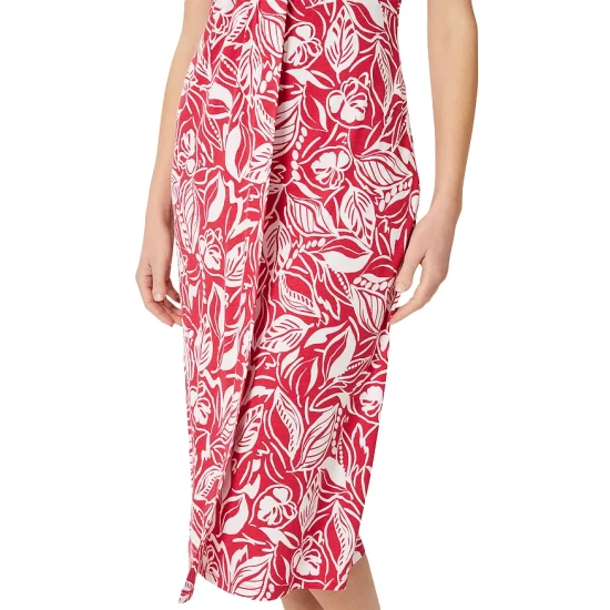 Deals π HOBBS LONDON HOBBD LONDON Nadia Jersey π Dress Magenta Ivory π - Image 4