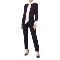 Buy 🤩 HOBBS LONDON Julia Top Navy Merlot ❤️