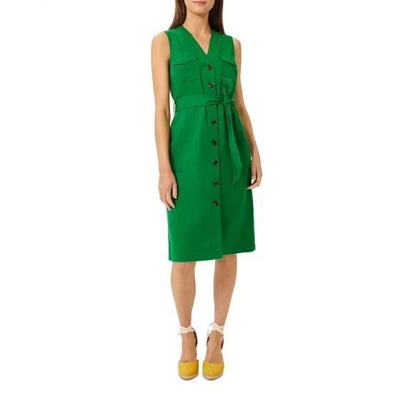 Cheap β€οΈ HOBBS LONDON Tillie π Shirt π Dress Jolly Green β
