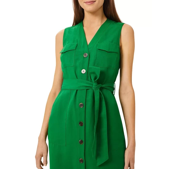 Cheap β€οΈ HOBBS LONDON Tillie π Shirt π Dress Jolly Green β - Image 4
