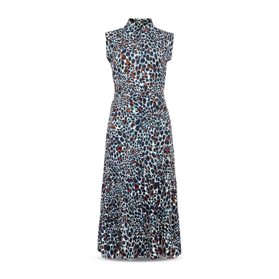 Brand new β¨ HOBBS LONDON Esme Tiered π Shirt π Dress Ocean Multi π - Image 6