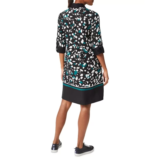 Top 10 𧨠HOBBS LONDON Marci Printed Tunic π Dress Black Multi π - Image 2