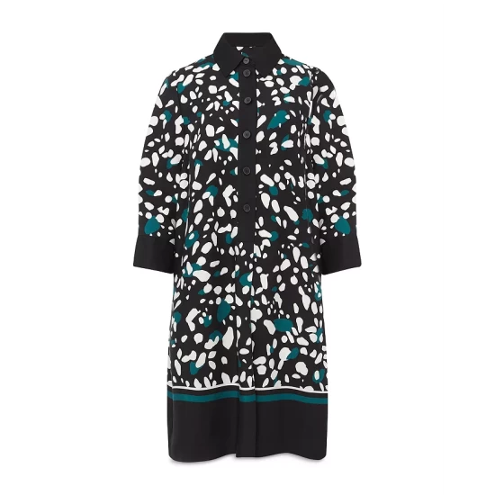 Top 10 𧨠HOBBS LONDON Marci Printed Tunic π Dress Black Multi π - Image 4