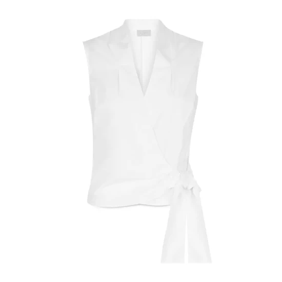 Best deal π HOBBS LONDON Ava Wrap Top White π - Image 4