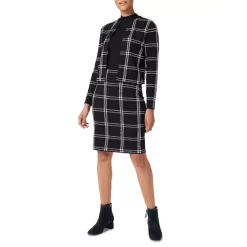 Cheapest ⭐ HOBBS LONDON May Windowpane Print Jacket Navy Ivory 🛒