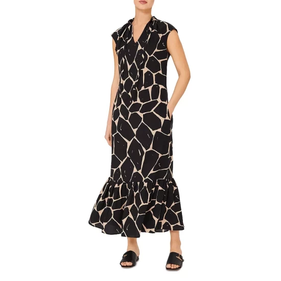 Deals π HOBBS LONDON Lottie Maxi π Dress Stone Black π