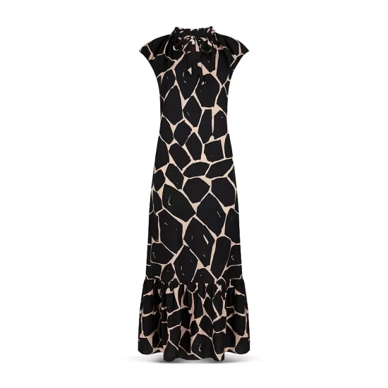Deals π HOBBS LONDON Lottie Maxi π Dress Stone Black π - Image 4