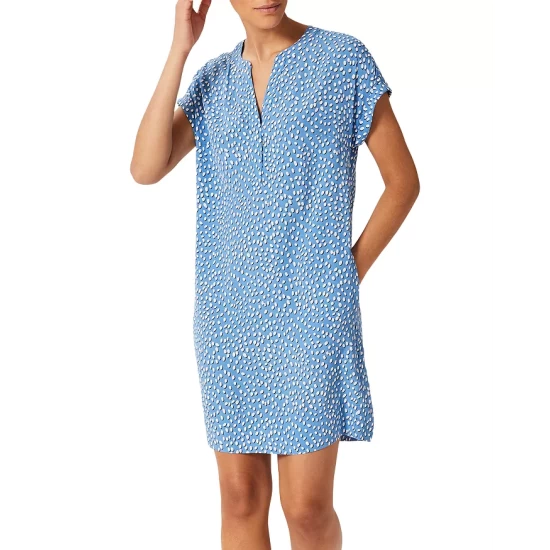 Best deal π HOBBS LONDON Cindy Printed π Dress Azure Blue π