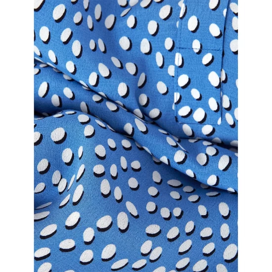 Best deal π HOBBS LONDON Cindy Printed π Dress Azure Blue π - Image 4