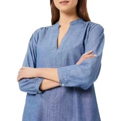 Best deal 👏 HOBBS LONDON Sofia Chambray Blouse Blue ✨