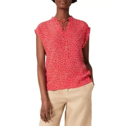 Buy 😍 HOBBS LONDON Cala Printed Blouse Pink Orange ⭐