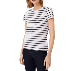 Flash Sale π HOBBS LONDON Cotton Pixie T-Shirt White Multi β¨