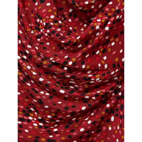 Brand new π HOBBS LONDON Hatty Printed Button Front π Dress Red Multi π - Image 5