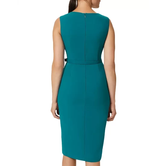 Cheap βοΈ HOBBS LONDON Alva Belted π Dress Lagoon Blue β - Image 3