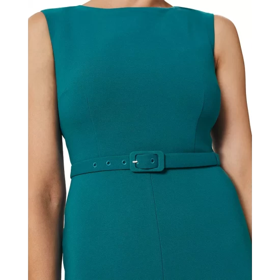 Cheap βοΈ HOBBS LONDON Alva Belted π Dress Lagoon Blue β - Image 4