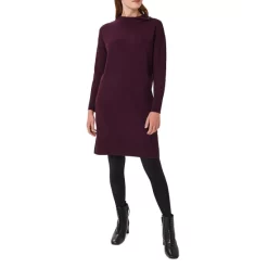 Best deal 😍 HOBBS LONDON Talia Sweater 👗 Dress Dark Plum 😀