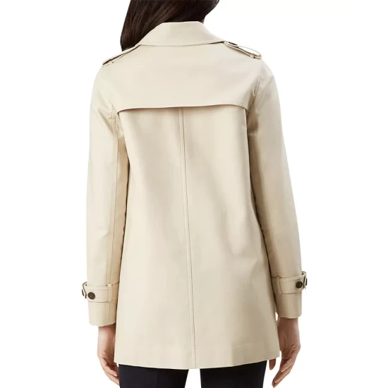 Top 10 β€οΈ HOBBS LONDON Chrissie Single-Breasted Trench π§₯ Coat New Neutral π― - Image 2