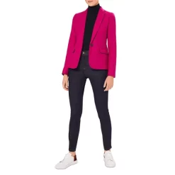 Promo 😍 HOBBS LONDON Blake Wool Jacket Bright Pink 😍