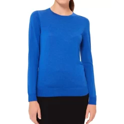 Best Pirce 😍 HOBBS LONDON Penny Crewneck Sweater Cobalt 🔥