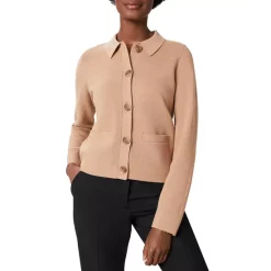 Hot Sale 🥰 HOBBS LONDON Mia Knit Jacket Hobbs Camel ⭐
