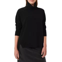 Best Sale π HOBBS LONDON Dahlia Cashmere Turtleneck Sweater Black π