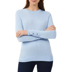Best reviews of ✔️ HOBBS LONDON Morgan Button Sweater Powder Blue 🎁