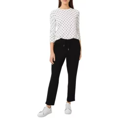 Promo 🧨 HOBBS LONDON Isla Ponte Jersey Joggers Black 😉