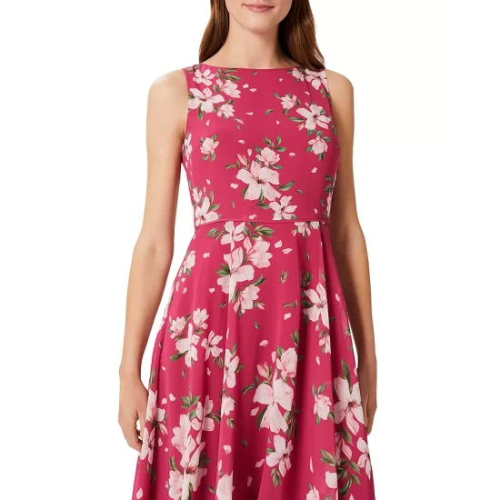 Top 10 π HOBBS LONDON Carly Floral Print Midi π Dress Pink Multi β¨ - Image 5