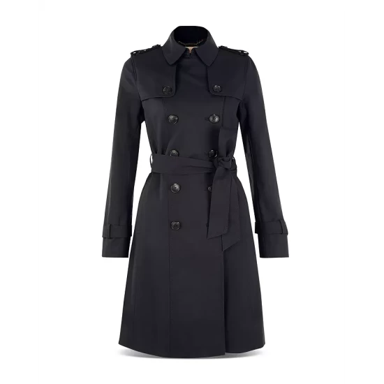 Cheap π HOBBS LONDON Petite Saskia Trench π§₯ Coat Navy π - Image 4