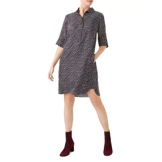 Best Sale π HOBBS LONDON Marciella Botanical π Shirt π Dress Navy Ivory β€οΈ - Image 2