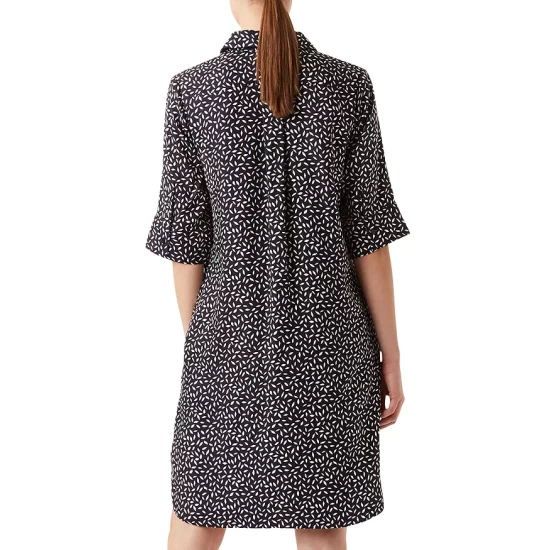 Best Sale π HOBBS LONDON Marciella Botanical π Shirt π Dress Navy Ivory β€οΈ - Image 3