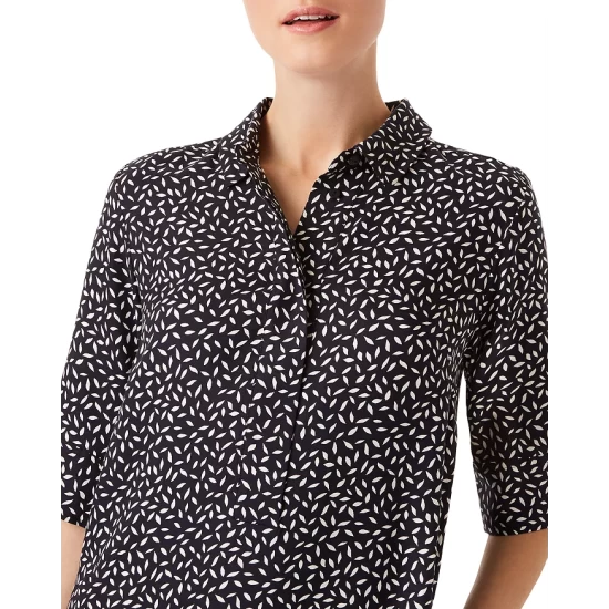 Best Sale π HOBBS LONDON Marciella Botanical π Shirt π Dress Navy Ivory β€οΈ - Image 4