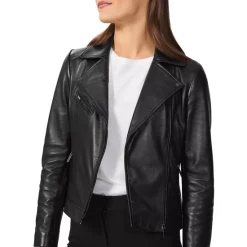 Wholesale 🔔 HOBBS LONDON Dakota Leather Jacket Black 🛒